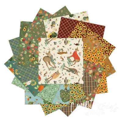 Enchanted Forest 10in Squares, 42pcs/bundle