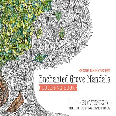 Enchanted Grove Mandala Coloring Book
