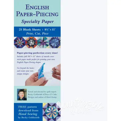 English Paper-Piecing Specialty Paper