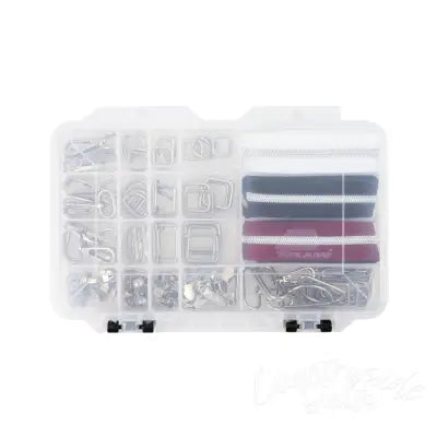 Essential Box Bundle Of Hardware & Zippers Nickel