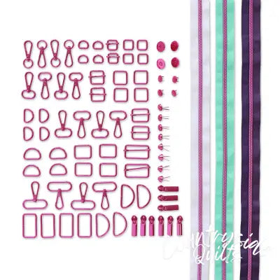 Essential Box Bundle Of Hardware & Zippers Tula Pink