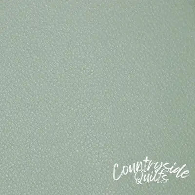 Eucalyptus Pebble Faux Leather 1/2 Yard