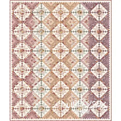 Evening on the Prairie Laura's Log Cabin Quilt Kit