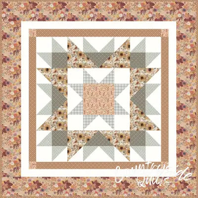 Evening on the Prairie Evening Star Table Topper Kit