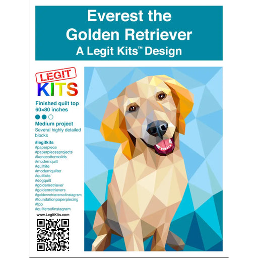 Everest the Retriever Quilt Kit QK018
