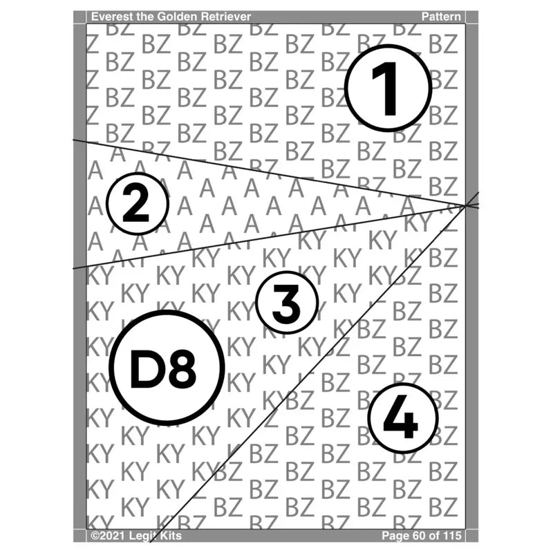 Everest the Retriever Quilt Kit QK018