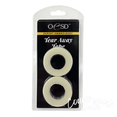 Expert Embroidery Tear Away Tape 2 Rolls 3/4in x 10yds