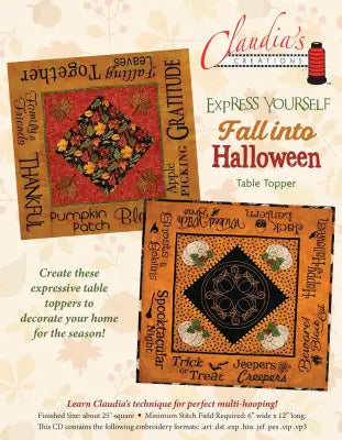 Express Yourself Fall Table Topper