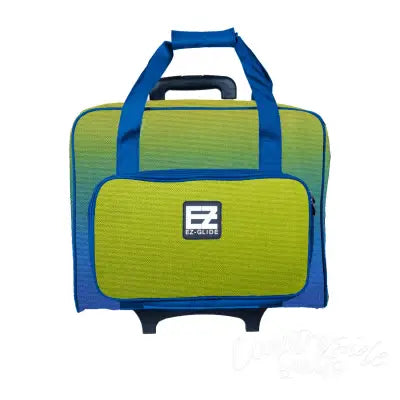 EZ-Glide 2 Wheel Trolley 17in Blue & Lime Green