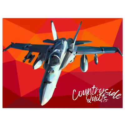 F-18 Hornet Quilt Kit