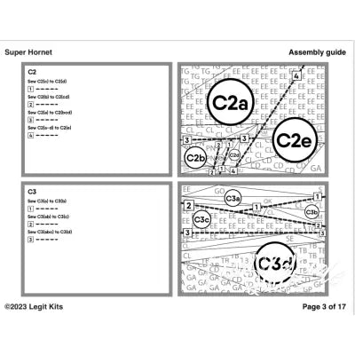F-18 Hornet Quilt Kit