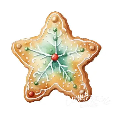 Christmas Element Fabric Panel 3