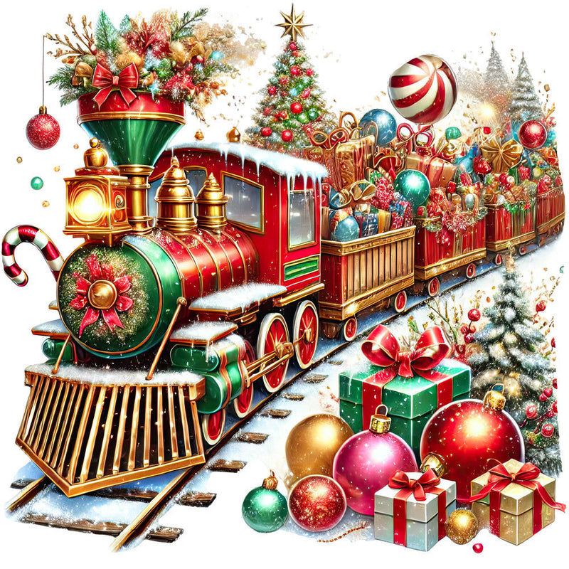 Christmas Toys Fabric Panel 46