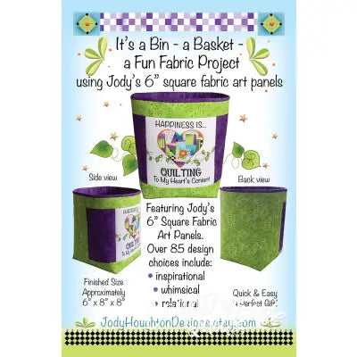 Fabric Basket for 6in Art Panels