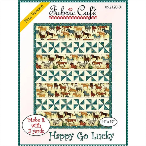 Fabric Cafe - Happy Go Lucky Pattern 864864