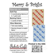 Fabric Cafe - Merry & Bright Pattern 725793