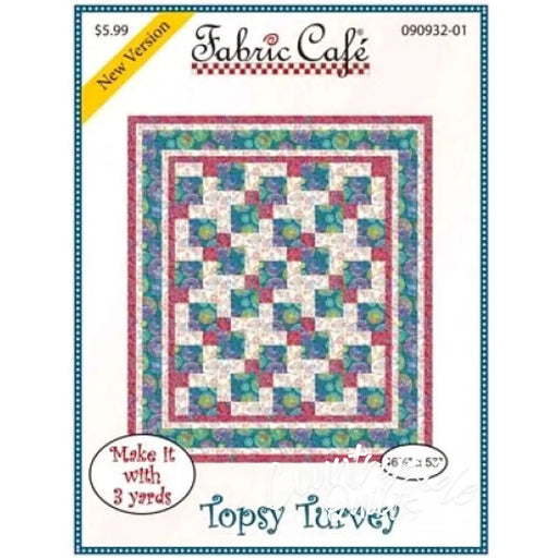 Fabric Cafe - Topsy Turvey Quilt Pattern 637811