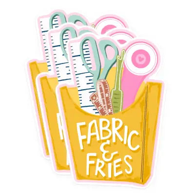 Fabric & Fries Sticker Pack