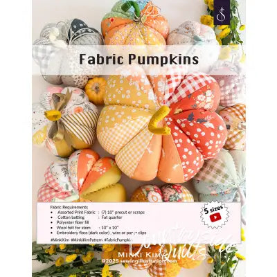 Fabric Pumpkins Pattern