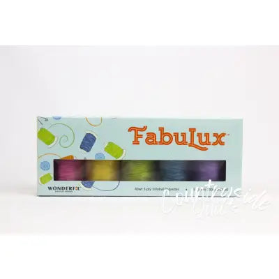 FabuLux Trilobal Polyester 40wt 700m 5ct Set Tranquility