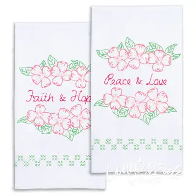Faith, Hope, Peace & Love Decorative Hand Towels