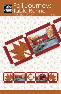 Fall Journeys Table Runner by Tara Reed