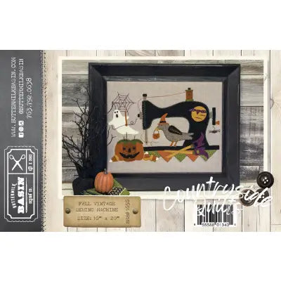 Fall Vintage Sewing Machine