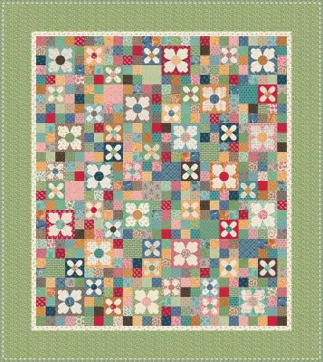 Family Reunion Gathering Wildflowers Quilt Kit
