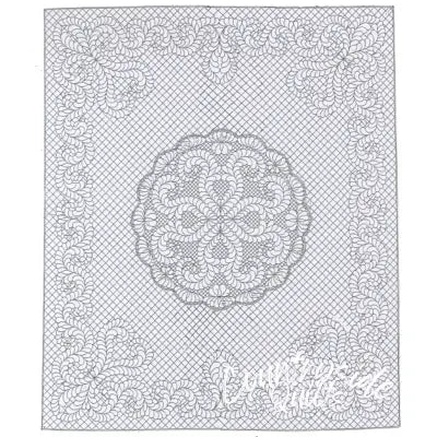 Fantasy Feathers White 90X108