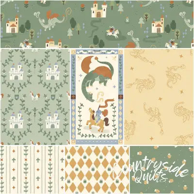 Faraway Kingdom 1 Yard Bundle Forest, 7pcs