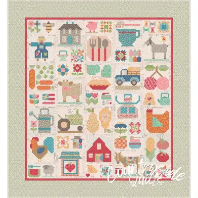 Farmer's Daughter Farm Fresh Sew Along Quilt Kit