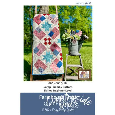 Farmhouse Flags Quilt Pattern
