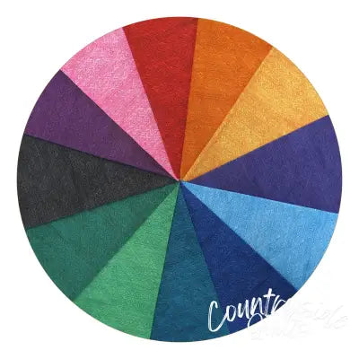 Fat Quarter 247/ Herringbone Rainbow, 12pcs/bundle