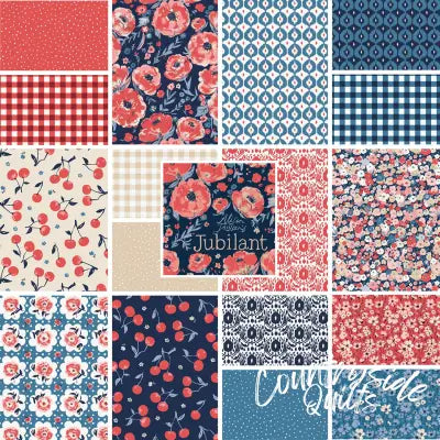 Fat Quarter Bundle,17pcs/bundle Organic