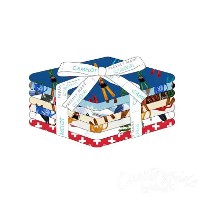 Fat Quarter Bundle Apres Ski, 7pcs/bundle