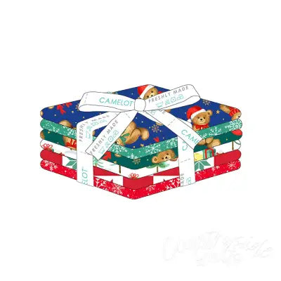 Fat Quarter Bundle Jingle Bear Lane, 6pcs/bundle