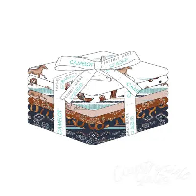 Fat Quarter Bundle Run Free, 8pcs/bundle