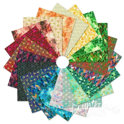 Fat Quarter Bundles Golden Vibes 20pcs