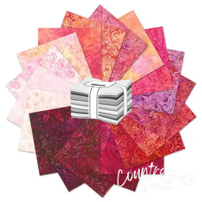 Fat Quarter Bundles Rouge 18pcs