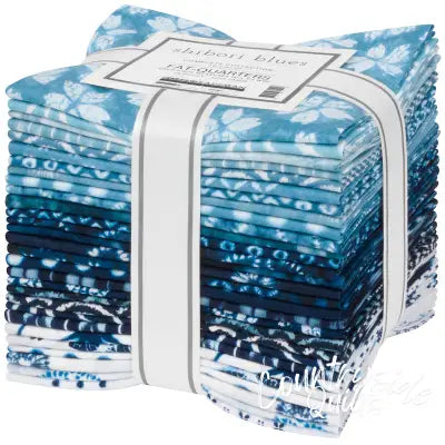 Fat Quarter Bundles Shibori Blues 29pcs/bundle