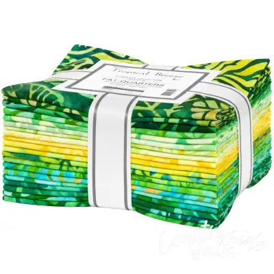 Fat Quarter Bundles, Tropical Breeze, 20pcs