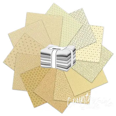 Fat Quarter Bundles Wild Oats and Honey 12pcs
