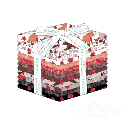 Fat Quarter Oh Canada, 12pcs/bundle