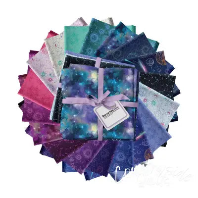 Fat Quarter Celestial Skies, 18pcs/bundle