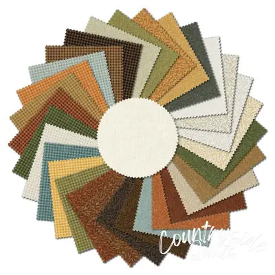 Fat Quarter Cider Mill, 30pcs/bundle