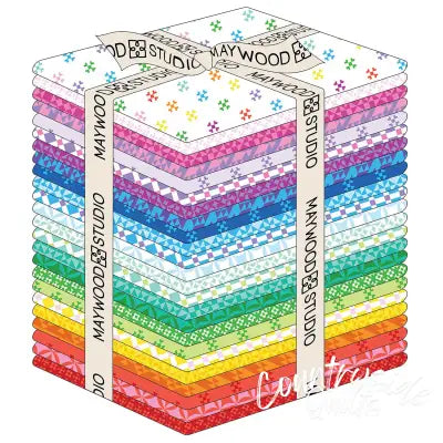 Fat Quarter Colorblock Party, 24pcs/bundle