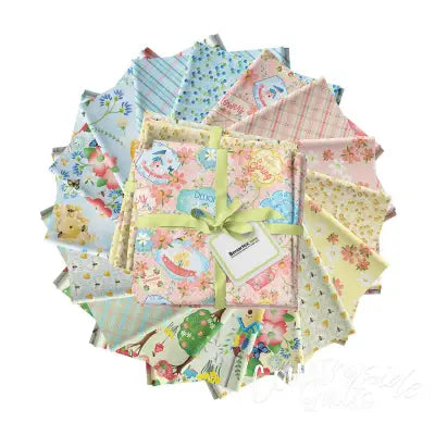 Fat Quarter Enchanted Spring, 16pcs/bundle