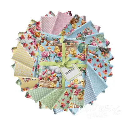 Fat Quarter Garden Tea, 18pcs/bundle