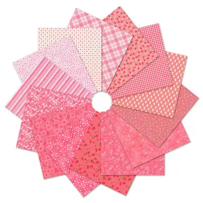Fat Quarter, Guava Colorstory, 14pcs/bundle
