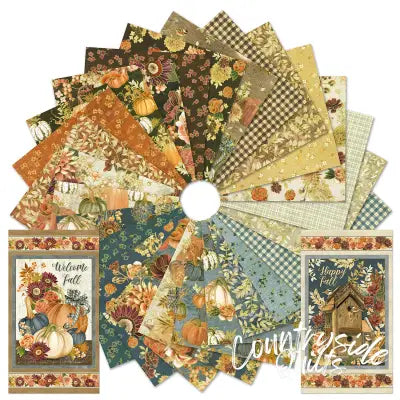 Fat Quarter Hello Fall, 27pcs/bundle